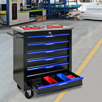 6-drawer rolling tool box cart