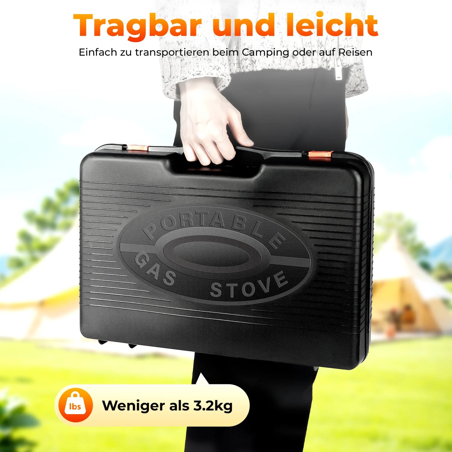 Portable Camping Grill Gas Stove