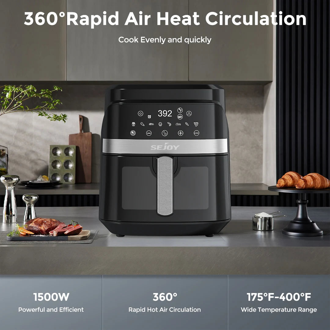 8 inch-1,6 Quart Air Fryer