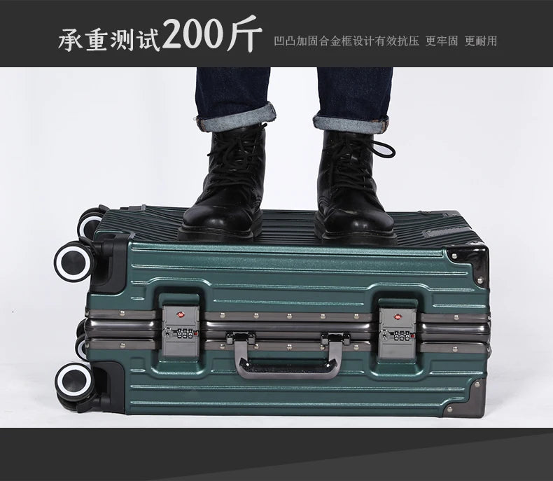 2-Pieces set travel luggage suitcase  20+26 inches