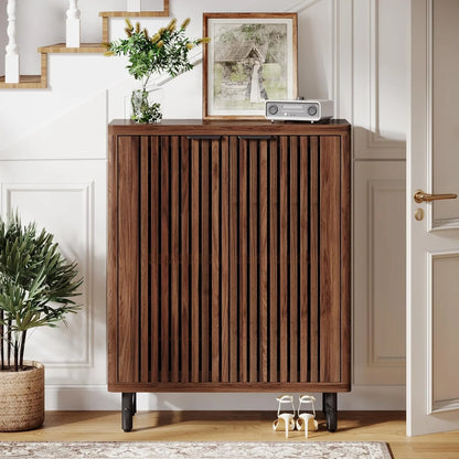 6-Tier Shoe Cabinet with Doors