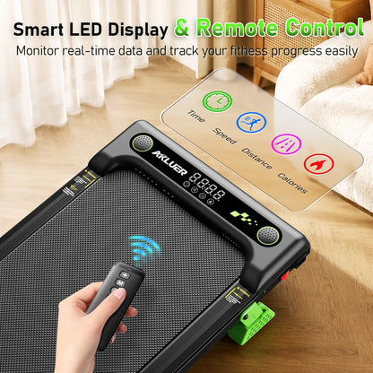 2.5HP Portable Walking Treadmill with 300Lbs Capacity