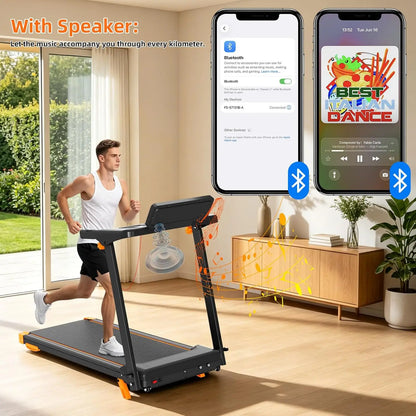 12% Incline, 3-in-1 Foldable Treadmills