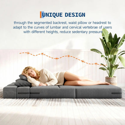 4-in-1 Folding Sofa Bed Convertible Sleeper