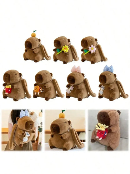 Capybara Plush Backpack