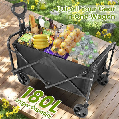 Foldable Heavy Duty Wagon Cart