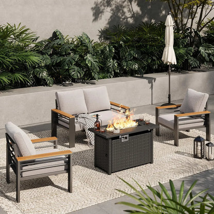 Outdoor Patio Furniture Set, with Coffee Table