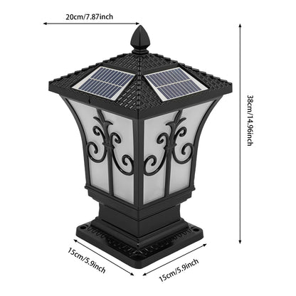 85-265V Outdoor Solar Post Light