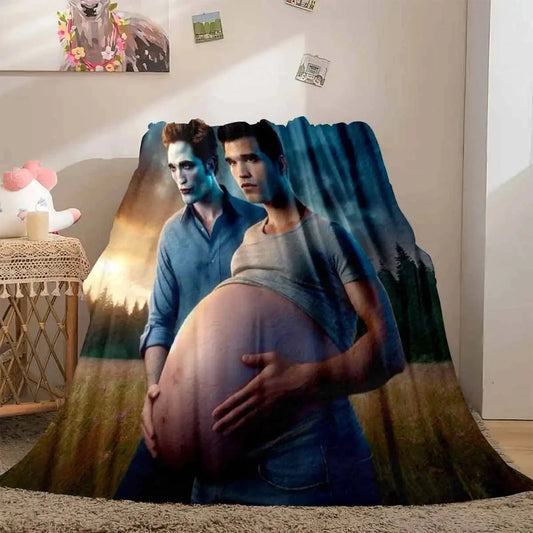 Twilight Saga Edward Bella Throw Blanket