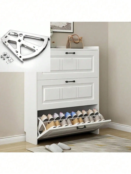Rotating Shoe Cabinet Space-Saving