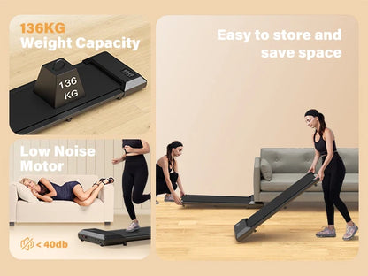 300lbs Capacity, 2.5HP Treadmill for Home
