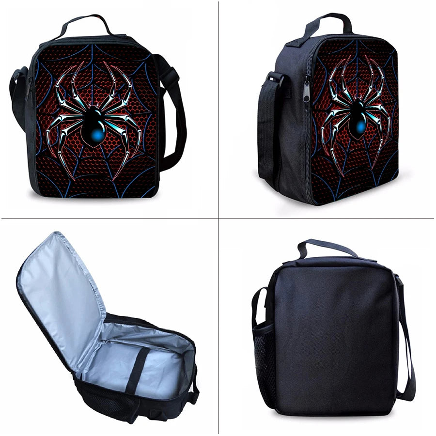Spider Three Piece Backpacks Set