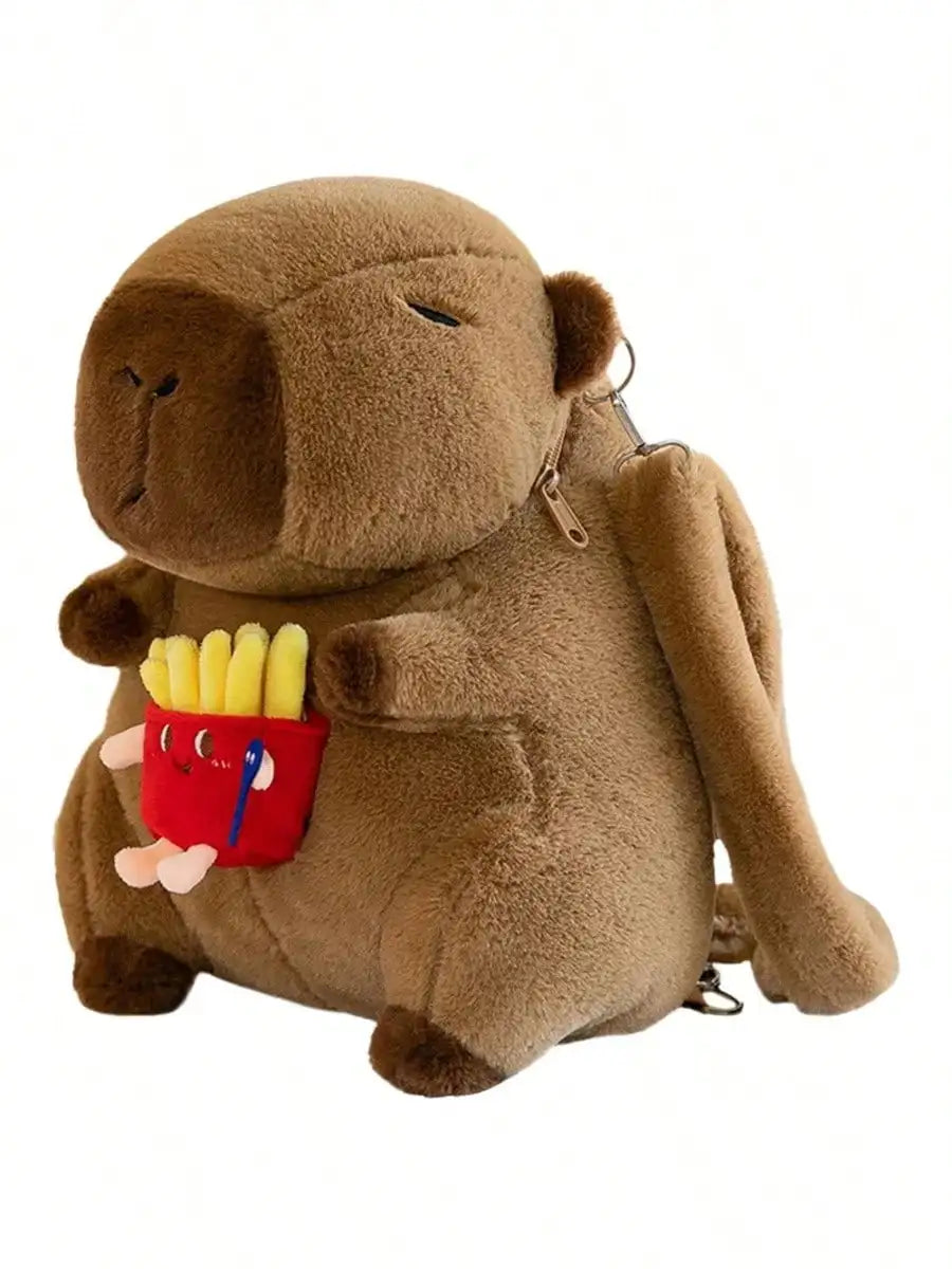 Capybara Plush Backpack