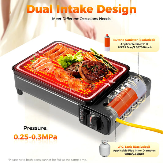Portable Camping Grill Gas Stove