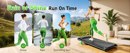 2.5HP Portable Walking Treadmill with 300Lbs Capacity