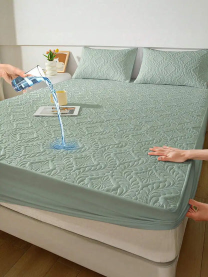 Waterproof Fitted Sheet-Queen King Twin