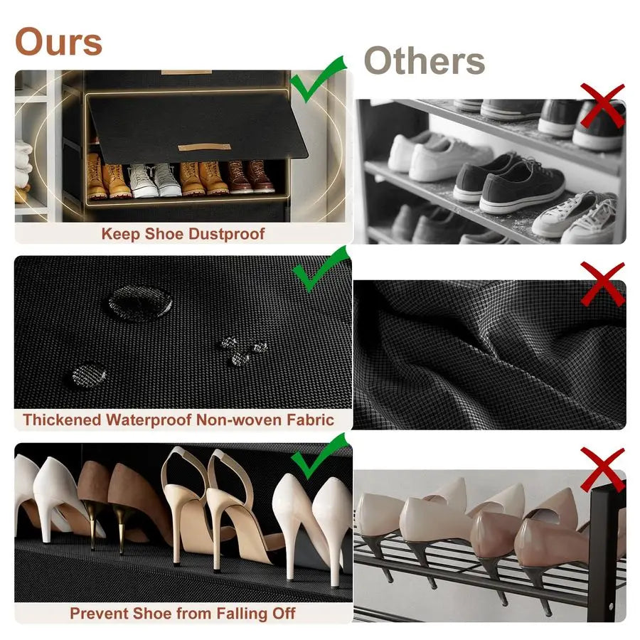 Shoe Rack Shoe Storage Cabinet with Door