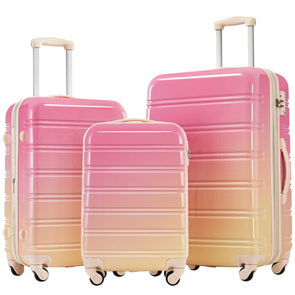 3 Piece  Hard-Shell Luggage Set