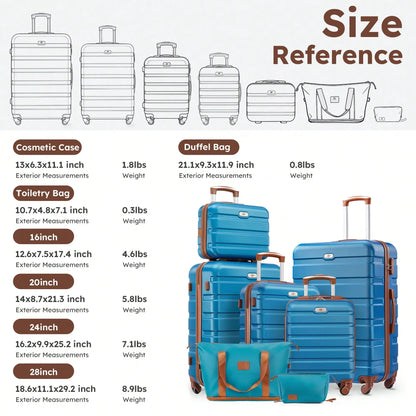 Large Capacity Luggage Set