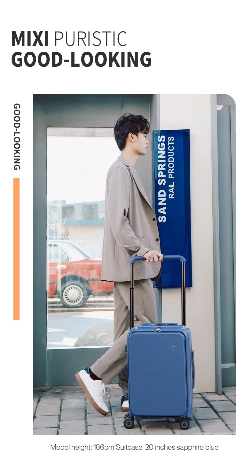 20 Inch New Design Wide Handle Suitcase