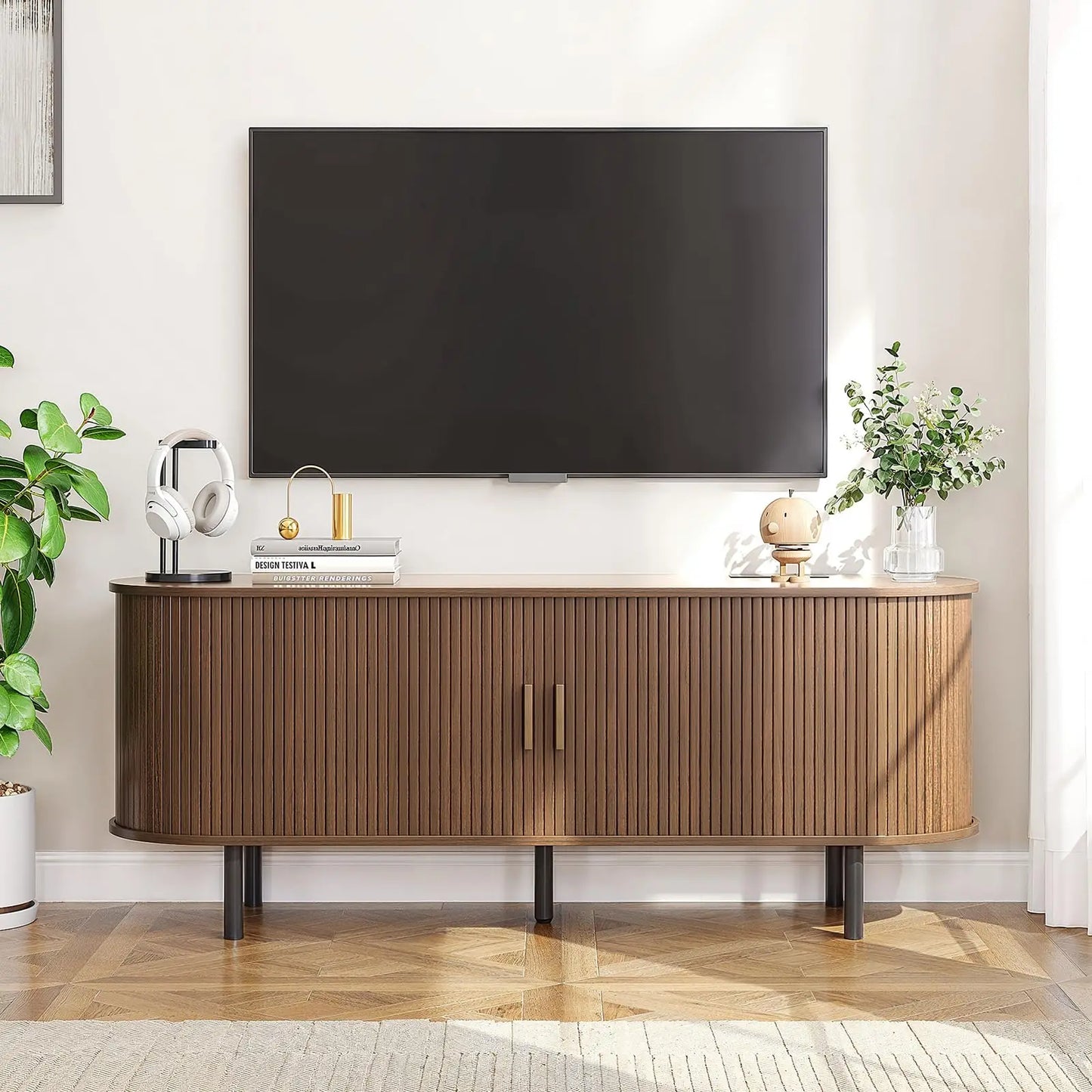 60/70" TV Stand with Power Outlets