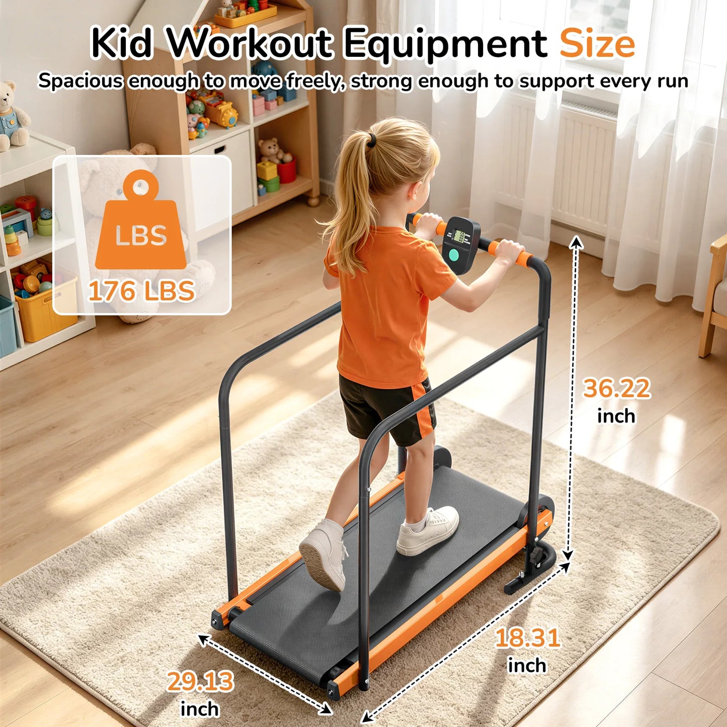 Non-Electric Kids Walking Treadmill
