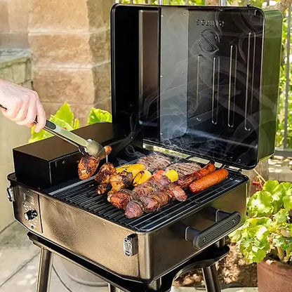Portable Tabletop Wood Pellet Grill and Smoker