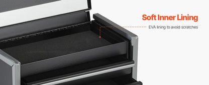 3 Drawers Portable Metal Tool Box