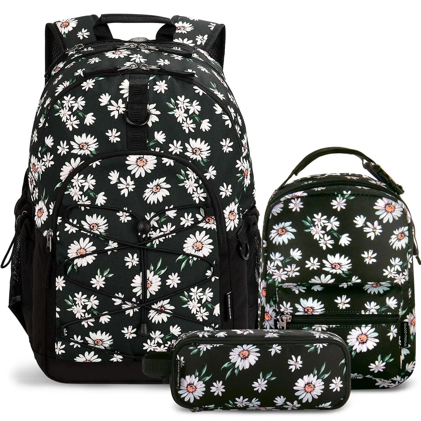 Girls School Backpack with Lunch Box