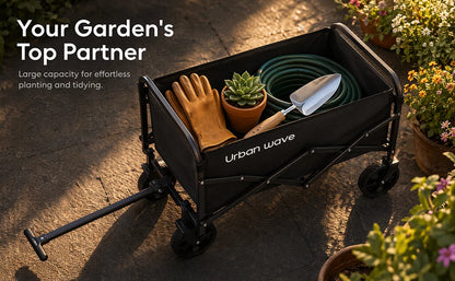 Collapsible 220 lbs Capacity Wagon with Wheels
