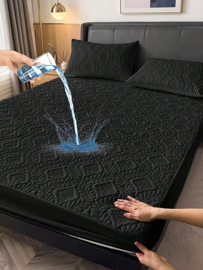 Waterproof Fitted Sheet-Queen King Twin