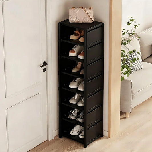 Dustproof Single-Row Multi-Layer Shoe Storage