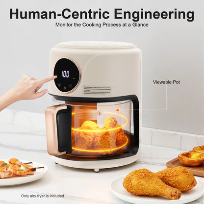 4.2L 1200W 360° Viewable Airy Fryer