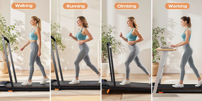 4 in 1 Climbing Treadmill with Handle Bar