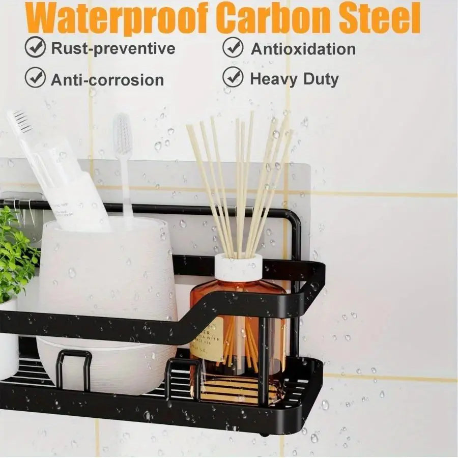 3/5 Pack Adhesive Shower Organizer
