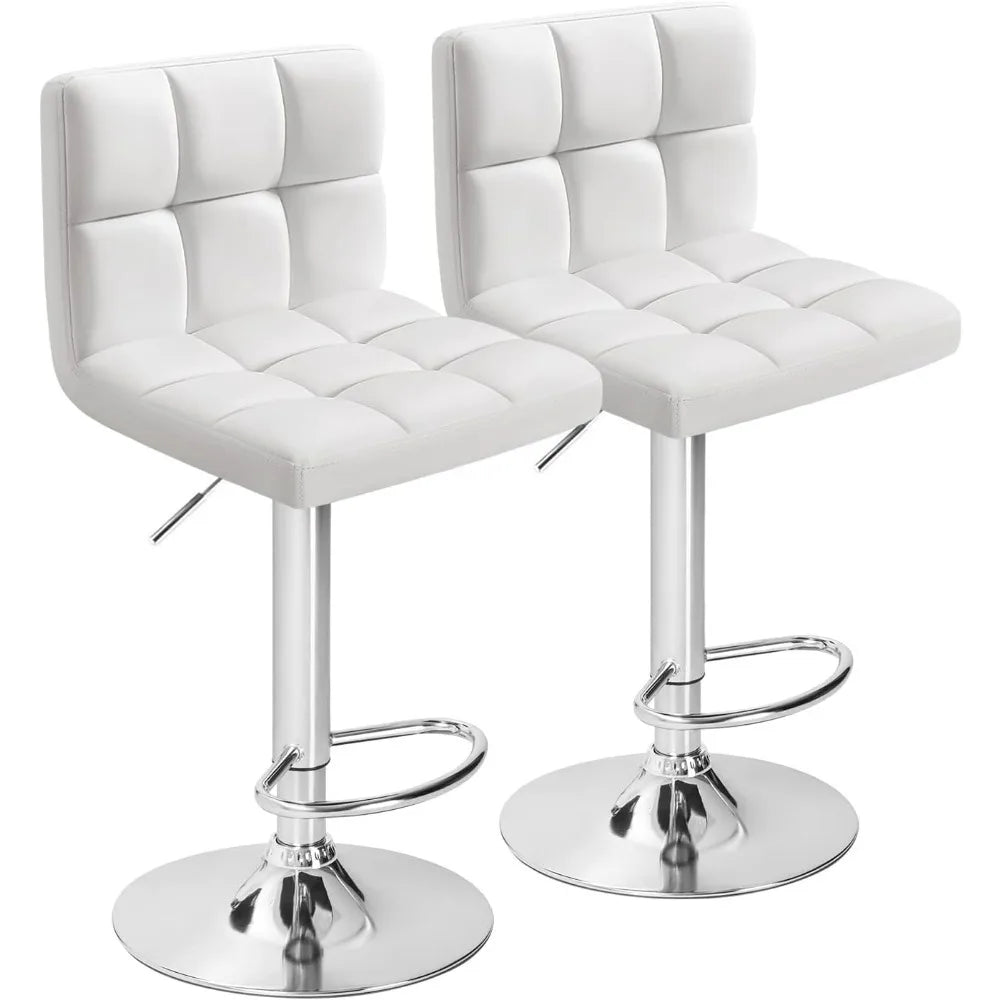Pu Leather Swivel Adjustable Hydraulic Bar Stool