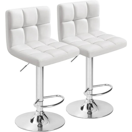 Pu Leather Swivel Adjustable Hydraulic Bar Stool