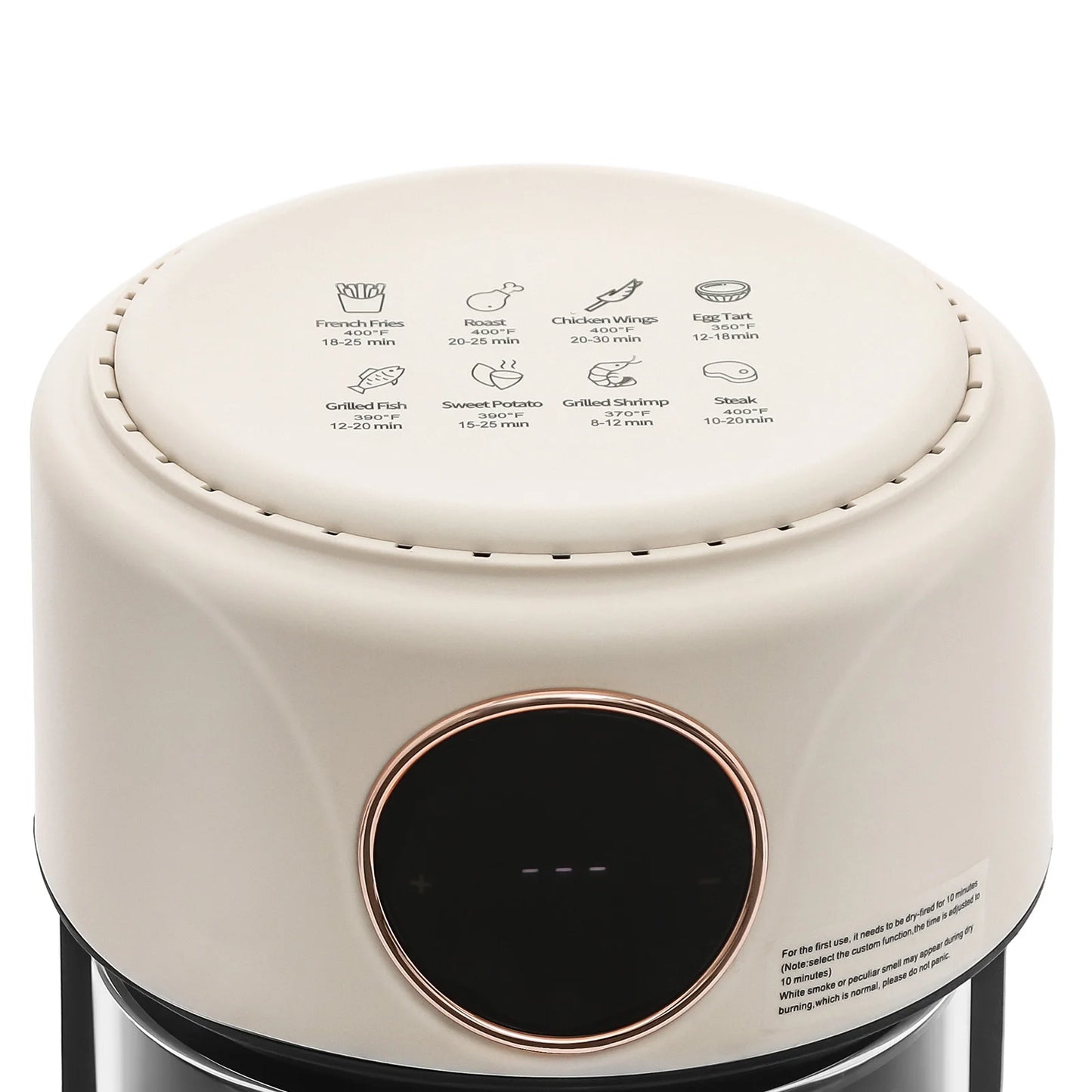 4.2L 1200W 360° Viewable Airy Fryer