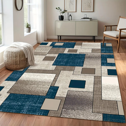 Washable Modern Non Slip Area Rug