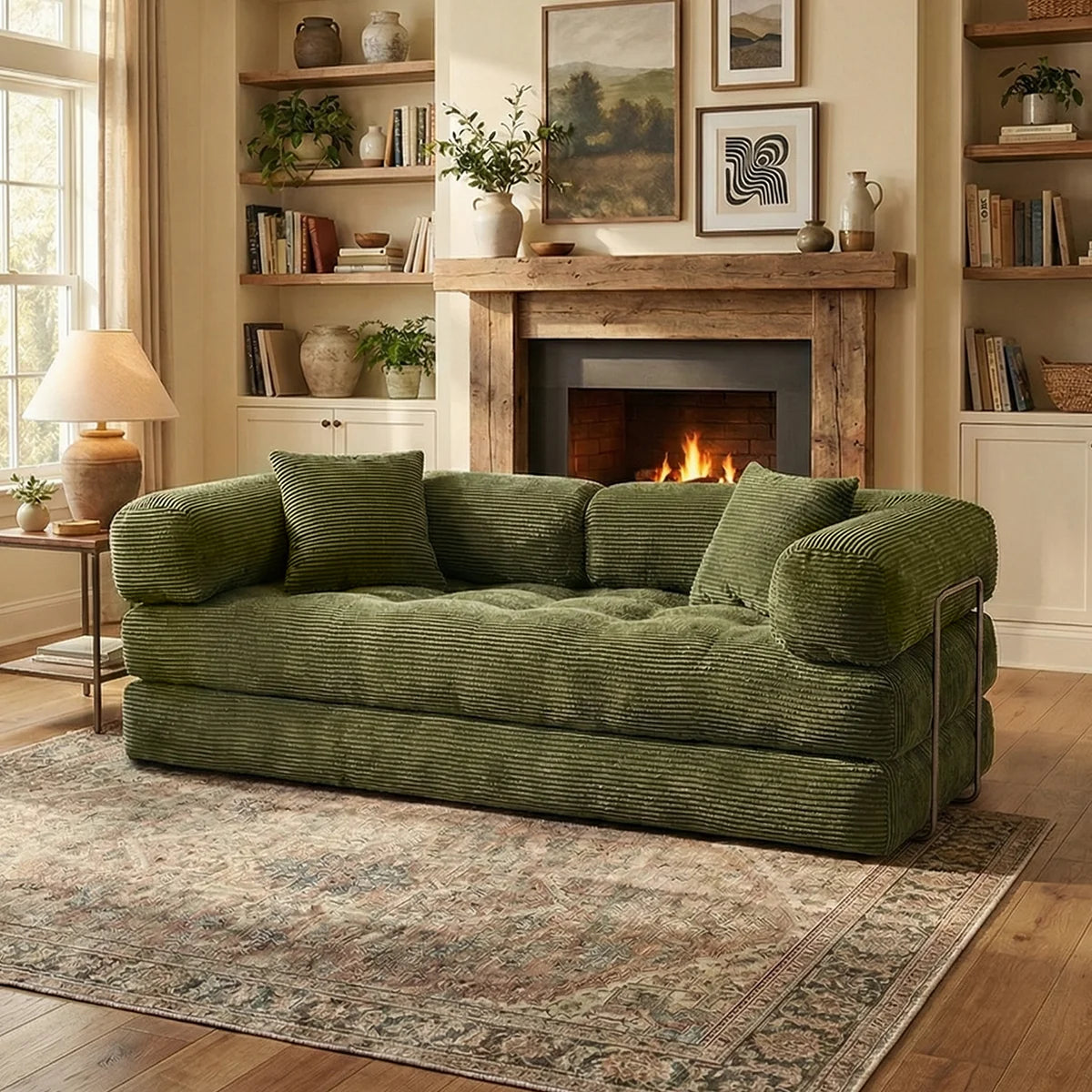 79' Futon Sofa Bed Convertible Couch