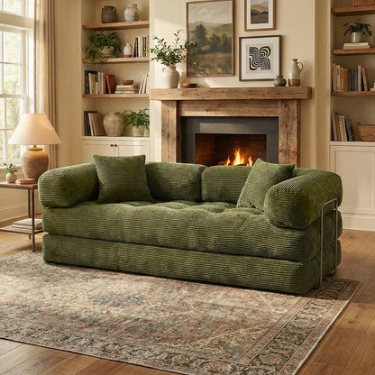 79' Futon Sofa Bed Convertible Couch