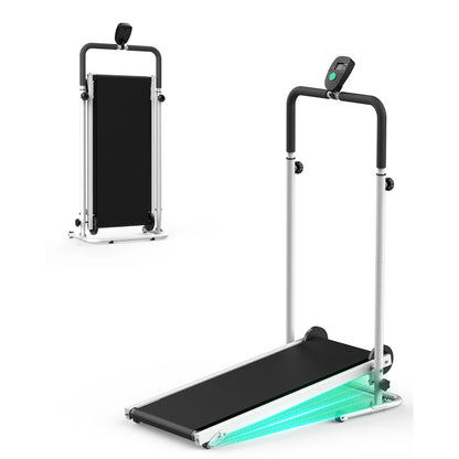 Foldable Compact Non-Electric Treadmill