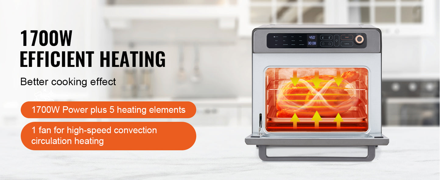 Air Fryer Toaster Oven 25L Convection Oven